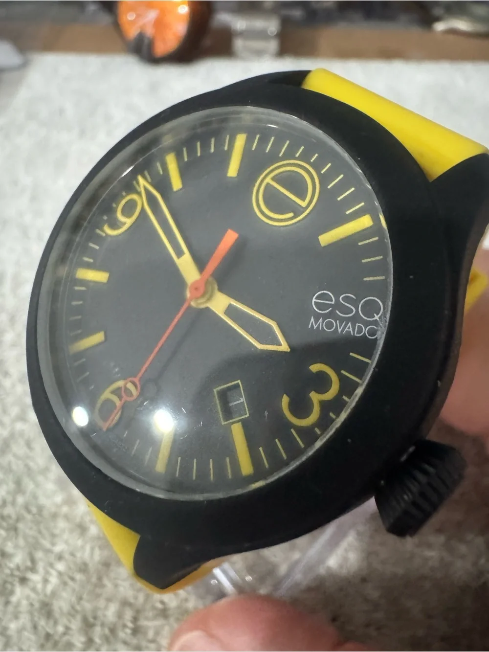 Movado bold black